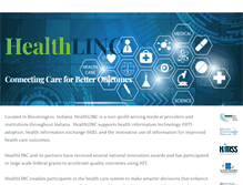 Tablet Screenshot of healthlinc.org